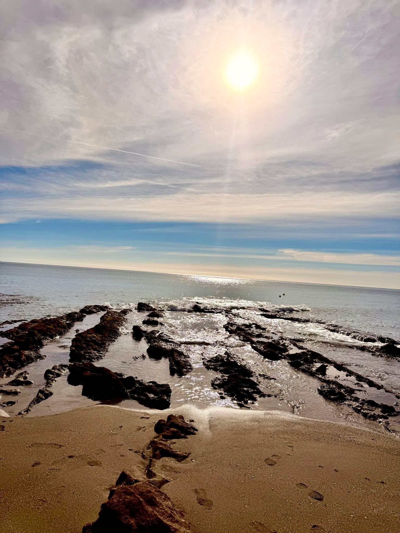 All I really need is sea, sunshine and a quiet stretch of beach to feel human again.