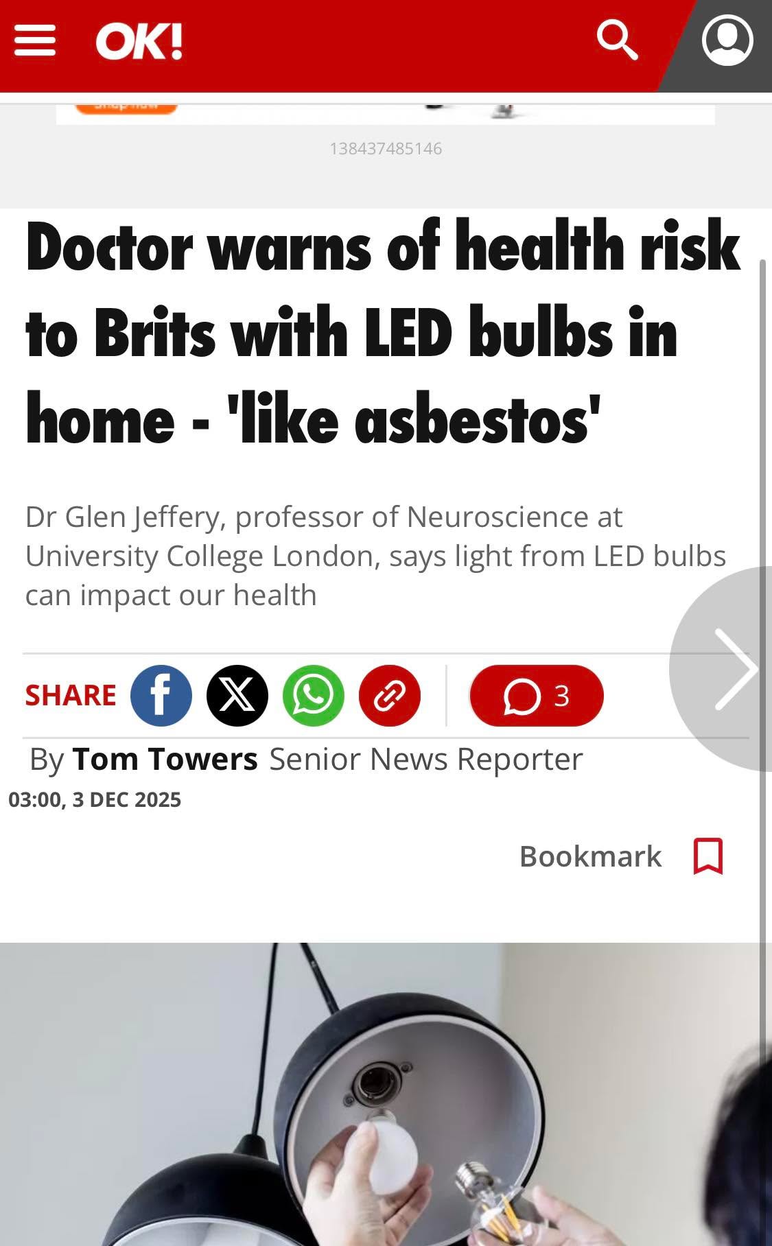 I keep saying this. Ditch the LED bulbs! And get some red incandescent bulbs.