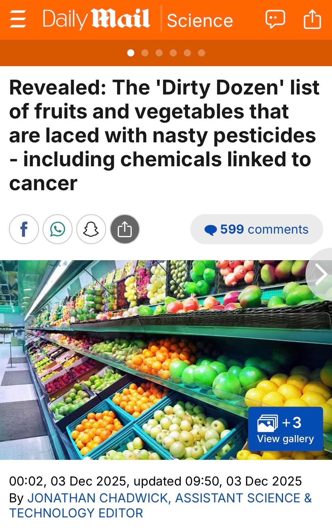 Another reason to not eat them 😱